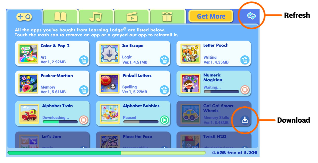 learning lodge vtech dx2